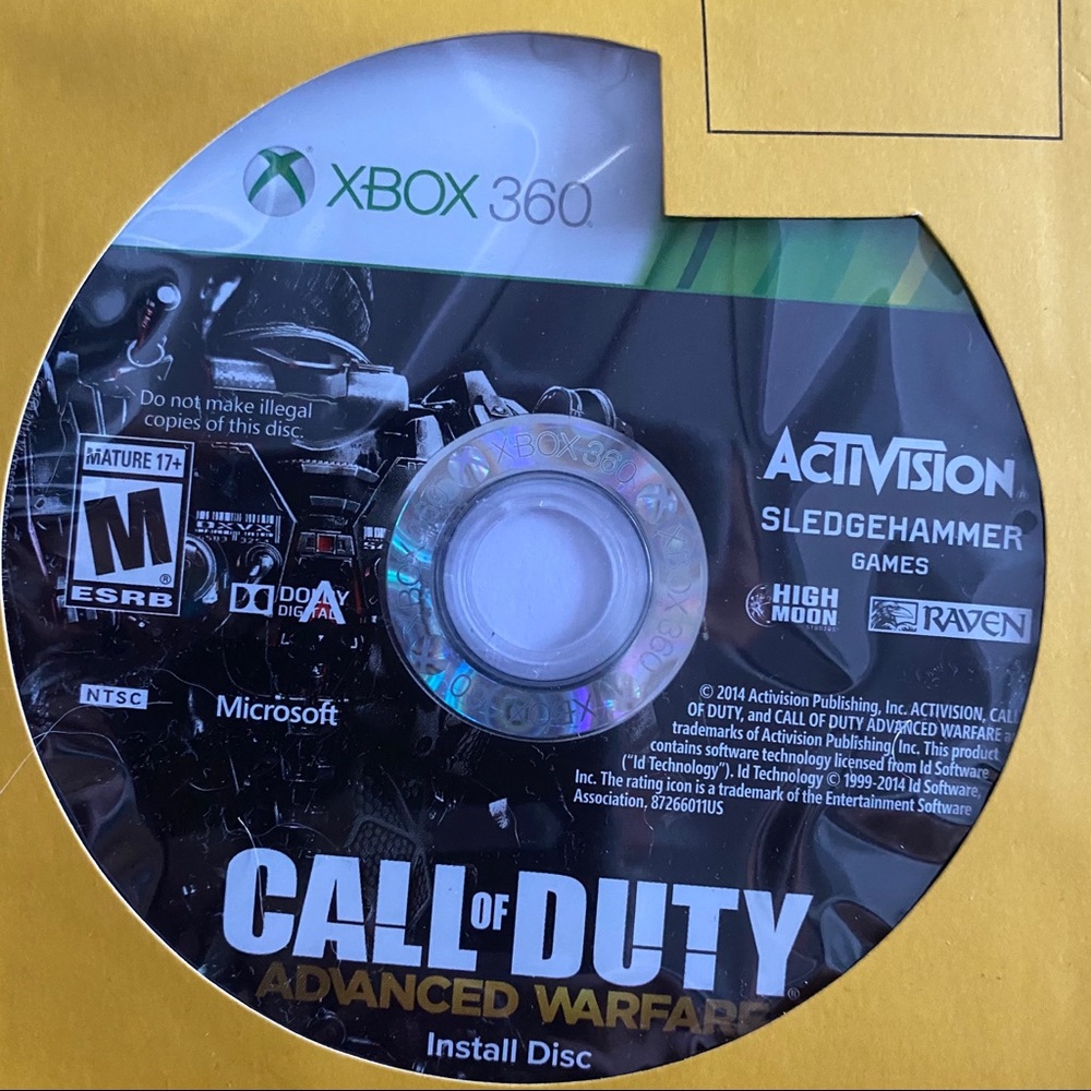Activision Call of Duty: Advanced Warfare Xbox 360